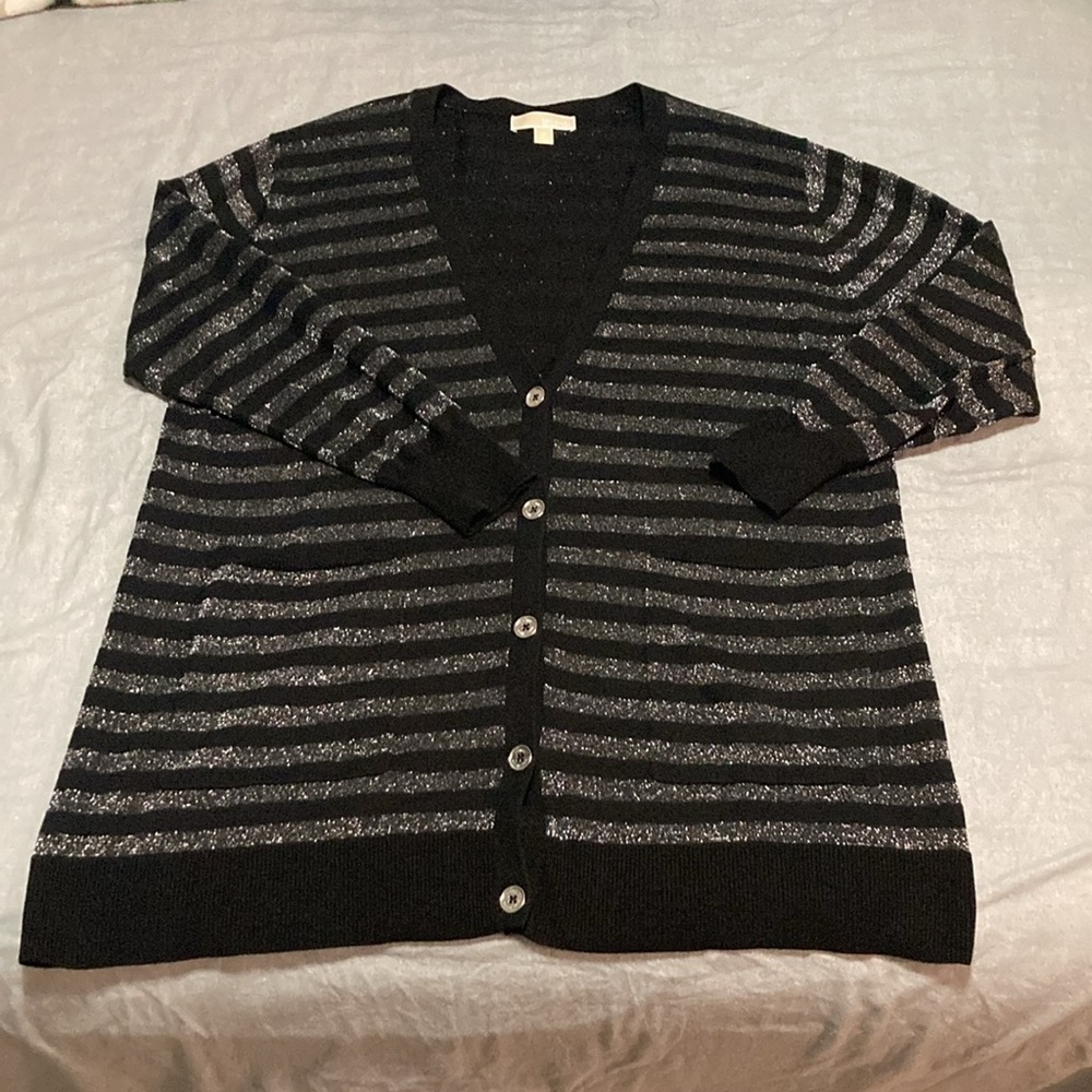 Michael Kors Striped Cardigan Size 2X